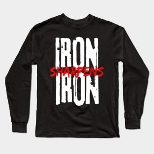 Iron Sharpens Long Sleeve T-Shirt